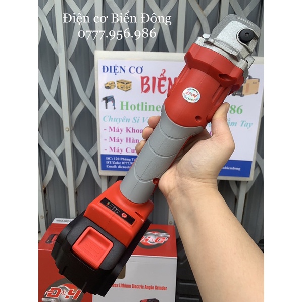 Máy Mài Góc - Máy Cắt Dùng Pin DH THAILAND 88VF - TỪ TÍNH, KHÔNG CHỔI THAN