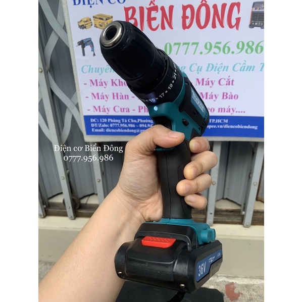 Máy khoan pin Bêtông cầm tay MKT 36V Thái Lan Tặng đầy đủ phụ kiện