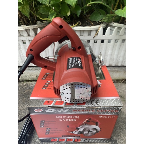 Máy cắt gạch 🍓🍍FREESHIP 🍓🍍 Máy cắt gạch DH DK110A với công suất 1650W mạnh mẽ