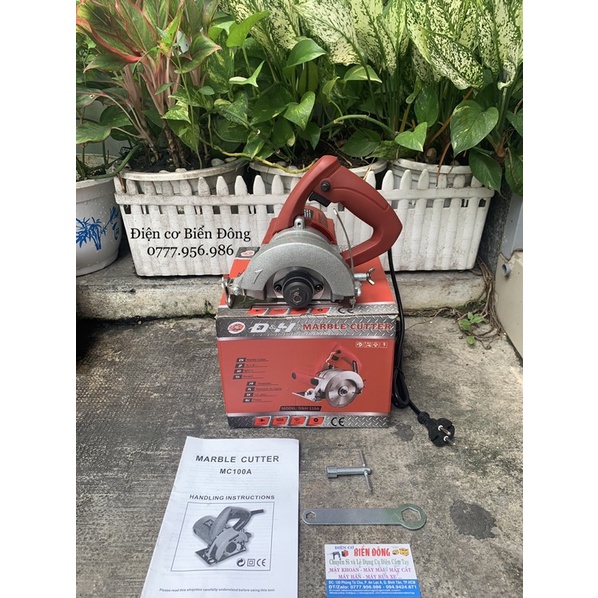 Máy cắt gạch 🍓🍍FREESHIP 🍓🍍 Máy cắt gạch DH DK110A với công suất 1650W mạnh mẽ