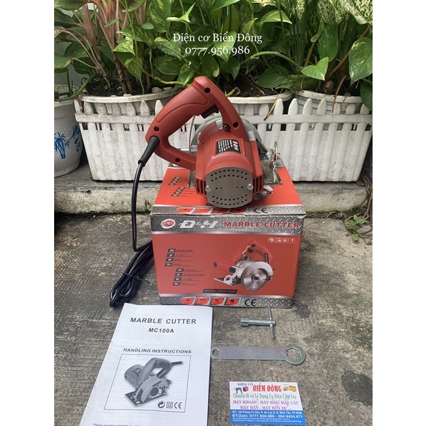 Máy cắt gạch 🍓🍍FREESHIP 🍓🍍 Máy cắt gạch DH DK110A với công suất 1650W mạnh mẽ
