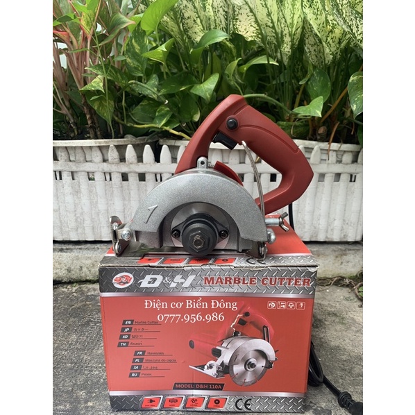 Máy cắt gạch 🍓🍍FREESHIP 🍓🍍 Máy cắt gạch DH DK110A với công suất 1650W mạnh mẽ
