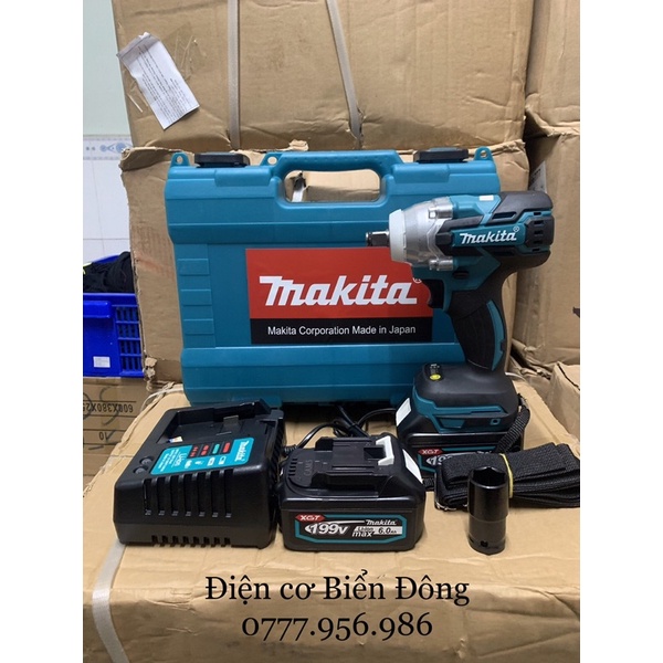 MÁY BẮN XIẾT BULONG MKT 199V đa năng HÀNG LOẠI 1, sử dụng 10 cell pin Li-ion Với công suất cao