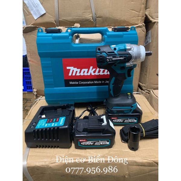 MÁY BẮN XIẾT BULONG MKT 199V đa năng HÀNG LOẠI 1, sử dụng 10 cell pin Li-ion Với công suất cao