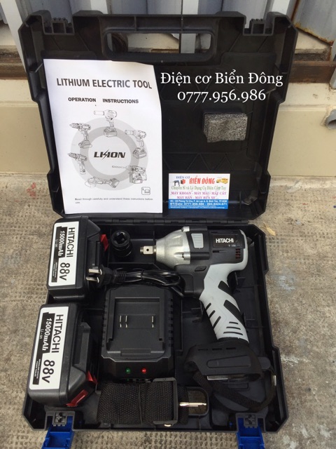 MÁY BẮN XIẾT BULONG HITACHI 88V đa năng hàng loại 1