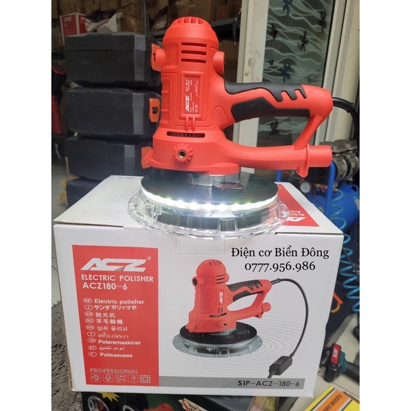 Máy chà nhám tường ACZ 180mmdùng để làm mịn tường thô trước khi sơn