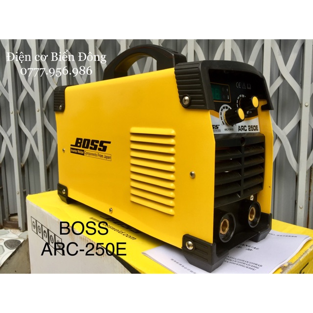 Máy Hàn điện tử BOSS FORCE ARC-250E chuyên kéo 4 ly chất lượng cao Tặng Bó 20 que 