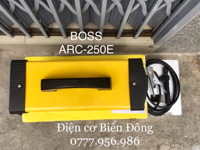 Máy Hàn điện tử BOSS FORCE ARC-250E chuyên kéo 4 ly chất lượng cao Tặng Bó 20 que