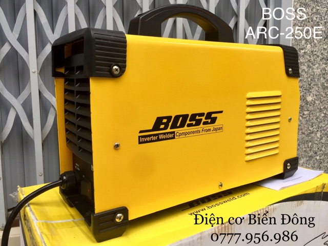 Máy Hàn điện tử BOSS FORCE ARC-250E chuyên kéo 4 ly chất lượng cao Tặng Bó 20 que