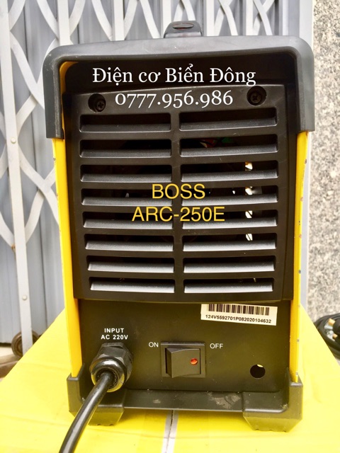 Máy Hàn điện tử BOSS FORCE ARC-250E chuyên kéo 4 ly chất lượng cao Tặng Bó 20 que