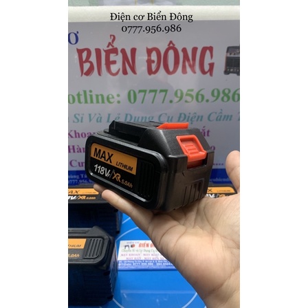 PIN TỪ 10 CELL nút đỏ DÙNG CHO MÁY KHOAN và MÀI PIN TỪ 10 CELL PIN