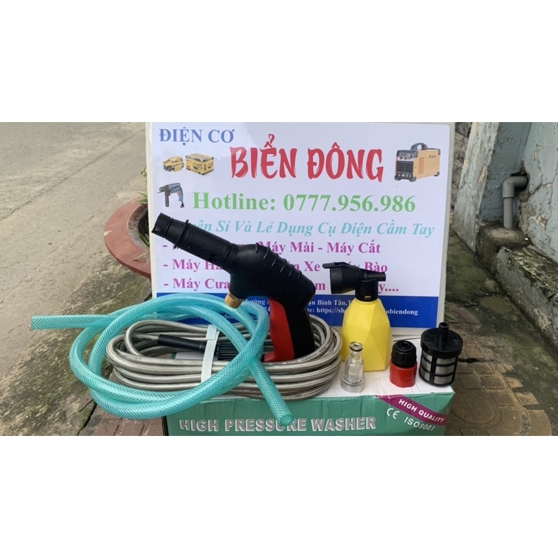 MÁY RỬA XE OMAIL D-01 THAILAND 2800W thiết kế hiện đại cao cấp mới Tặng bình bọt tuyết 99k 