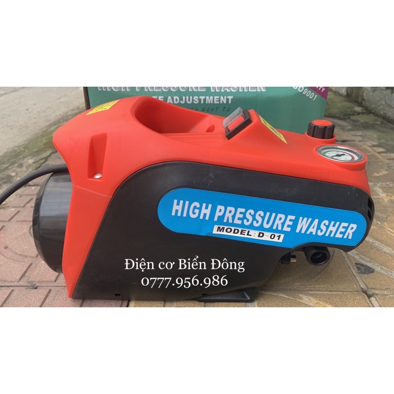 MÁY RỬA XE OMAIL D-01 THAILAND 2800W thiết kế hiện đại cao cấp mới Tặng bình bọt tuyết 99k 