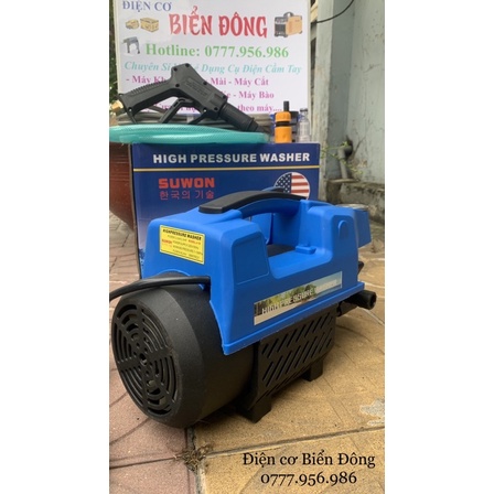 Máy rửa xe SUWON THAILAND máy đẹp nhỏ gọn chất lượng hàng đầu Tặng bình bọt tuyết 