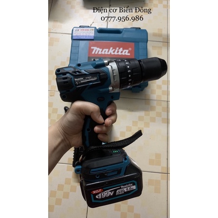 MÁY KHOAN PIN MKT KHÔNG CHỔI THAN PIN 199V 10 cell pin MÔ TƠ TỪ CÓ BÚA 3 CHỨC NĂNG