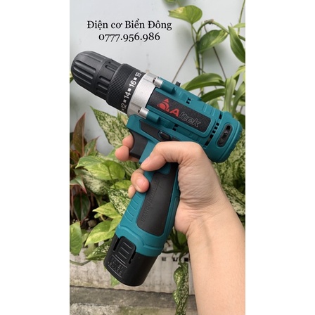 MÁY KHOAN PIN ALTEX CHÍNH HÃNG 12V khoan gỗ kim loại vặn vít