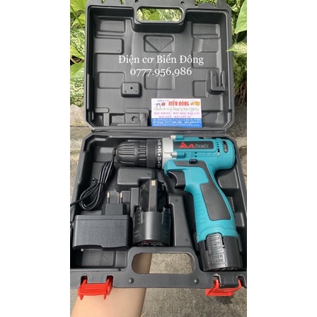 MÁY KHOAN PIN ALTEX CHÍNH HÃNG 12V khoan gỗ kim loại vặn vít