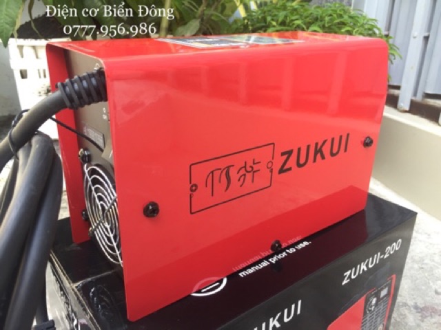 Máy Hàn điện tử Tặng bó 20 que Máy Hàn điện tử ZUKUI 200 INVERTER tiết kiệm điện năng NHẬT BẢN