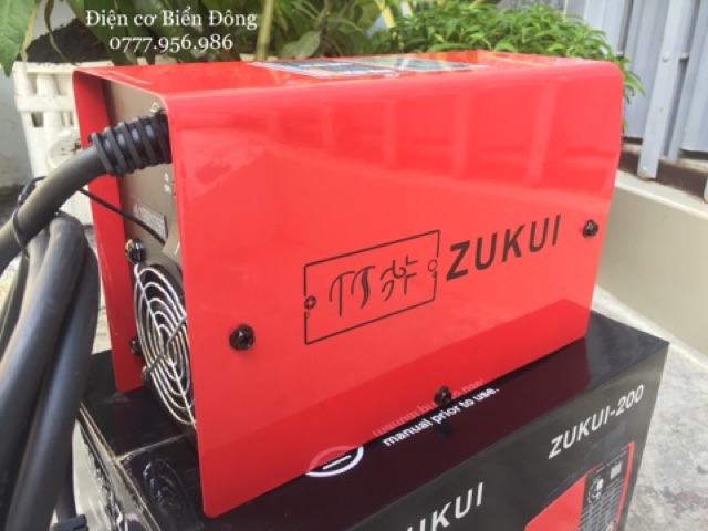Máy Hàn điện tử Tặng bó 20 que Máy Hàn điện tử ZUKUI 200 INVERTER tiết kiệm điện năng NHẬT BẢN