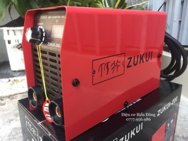 Máy Hàn điện tử Tặng bó 20 que Máy Hàn điện tử ZUKUI 200 INVERTER tiết kiệm điện năng NHẬT BẢN