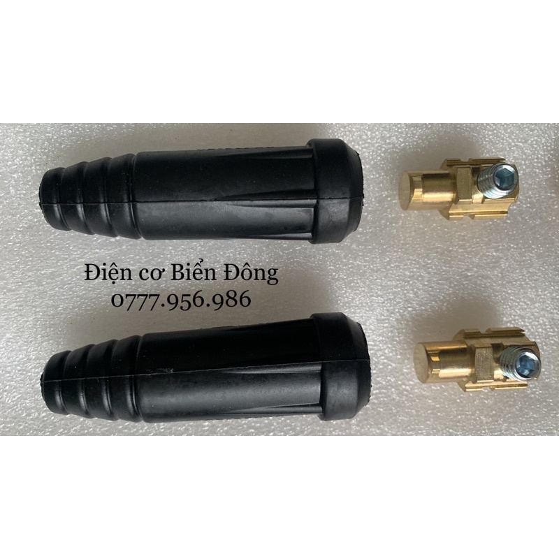 Một JACK gắn dây máy hàn nối vào cọc máy hàn loại cọc lớn có kèm lục giác 35-50