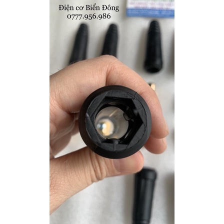 Một JACK gắn dây máy hàn nối vào cọc máy hàn loại cọc lớn có kèm lục giác 35-50