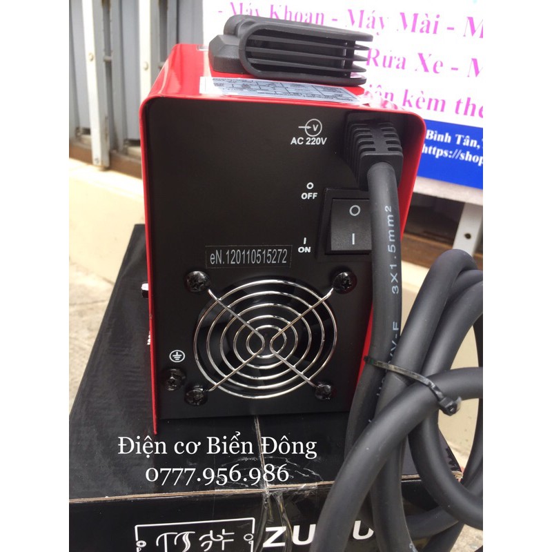 Máy Hàn điện tử ZUIKUI 200 INVERTER tiết kiệm điện hàn sắt, tôn gia đình ,công nghệ sản xuất.