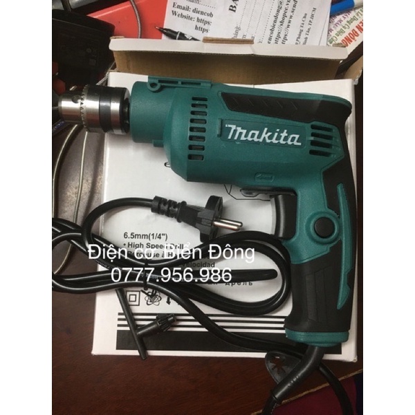 Máy khoan sắt gỗ tôn bắt vít 450W MAKTIA DP2011.