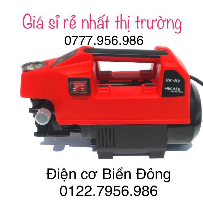 Máy rửa xe HIKARI THAILAND chuyên rửa xe hơi, tay ga.