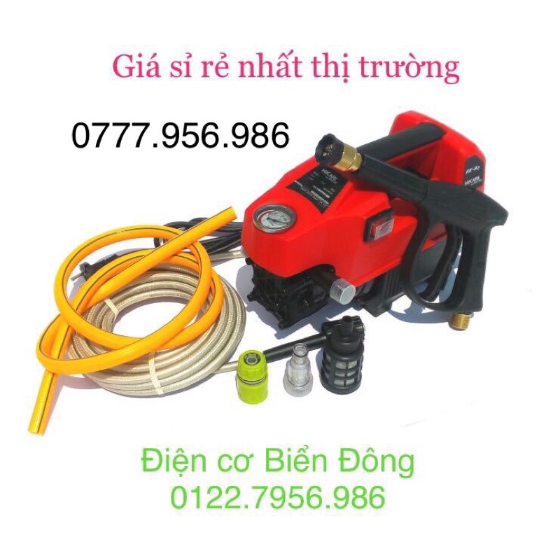 Máy rửa xe HIKARI THAILAND chuyên rửa xe hơi, tay ga.