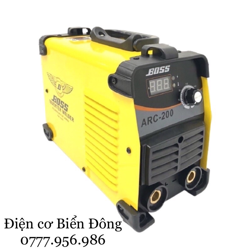Máy Hàn điện tử BOSS cánh chim ARC-200 thiết kế độc Tặng bó 20 que Hàn 