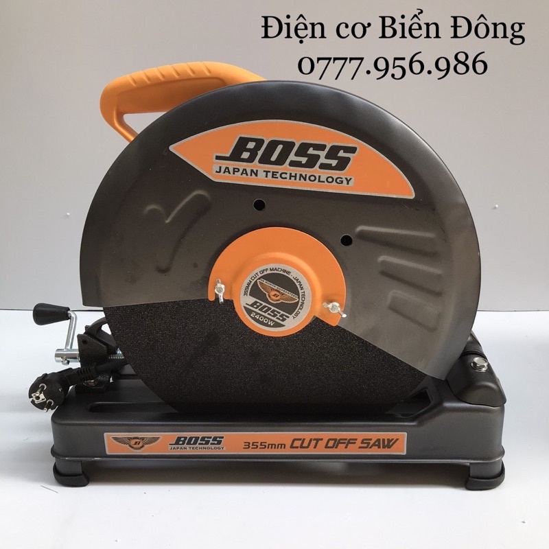 Máy cắt bàn BOSS BO355 hàng loại 1, mẫu tiêu chuẩn, chuyên dùng để cắt kim loại..