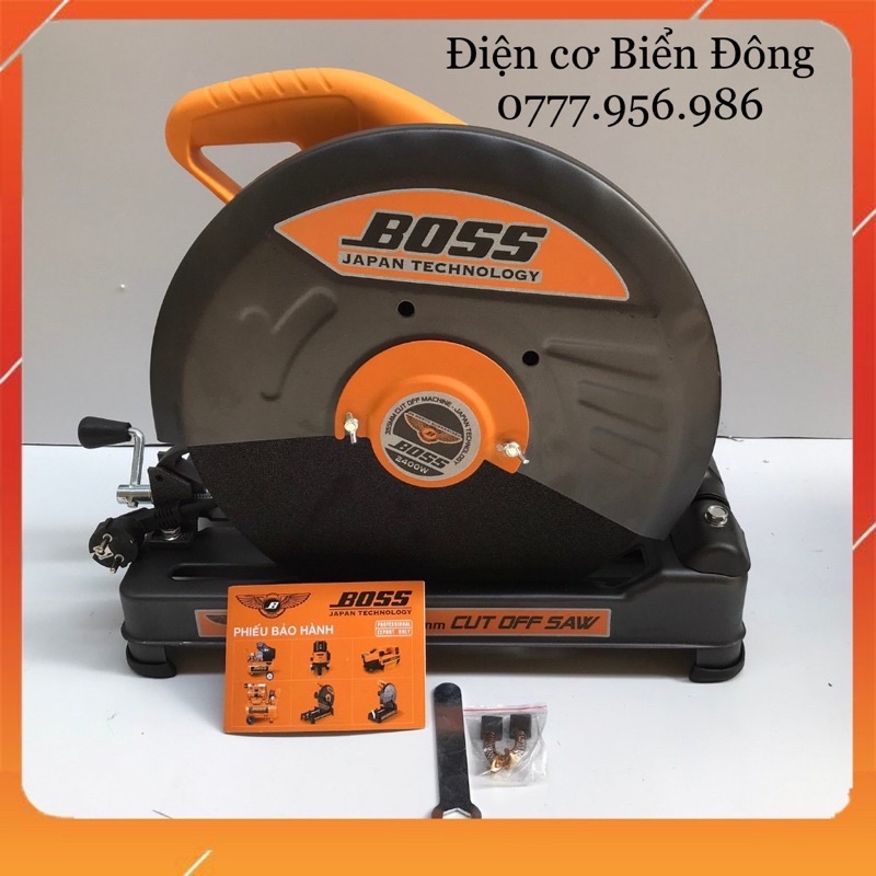 Máy cắt bàn BOSS BO355 hàng loại 1, mẫu tiêu chuẩn, chuyên dùng để cắt kim loại..