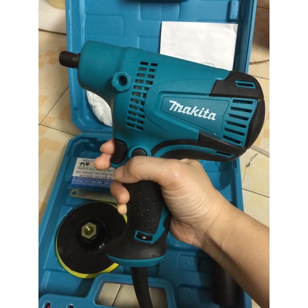 Máy đánh bóng ôtô MKT GV6010 M14 đĩa 150mm 600w đánh bóng bề mặt ôtô, gỗ, gương,mỹ nghệ
