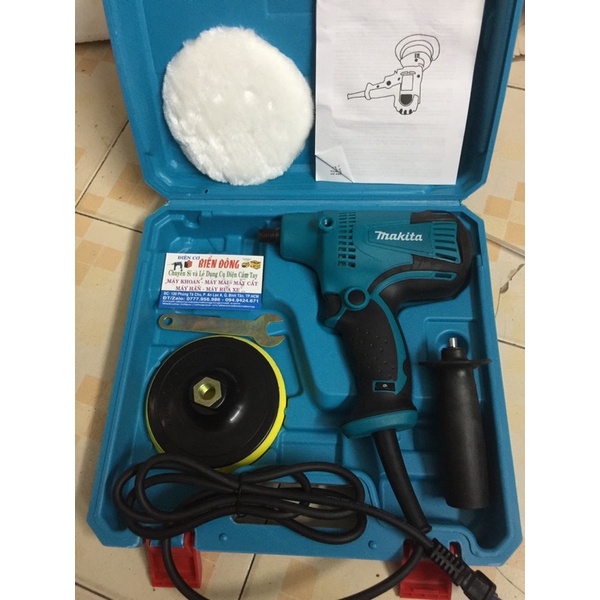 Máy đánh bóng ôtô MKT GV6010 M14 đĩa 150mm 600w đánh bóng bề mặt ôtô, gỗ, gương,mỹ nghệ