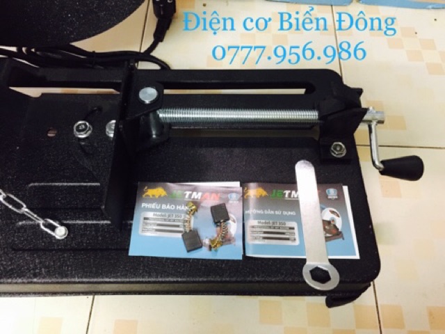 Máy cắt bàn chính hãng JETMAN Ý , đĩa cắt 355mm, 2300W