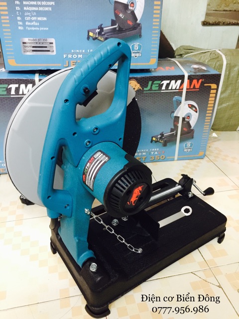 Máy cắt bàn chính hãng JETMAN Ý , đĩa cắt 355mm, 2300W