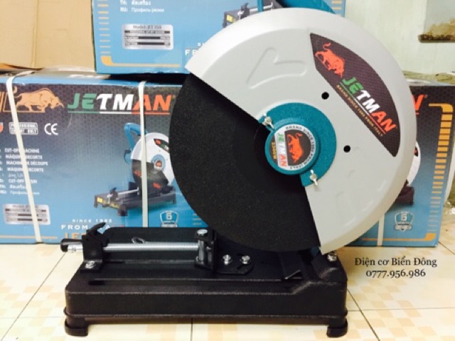 Máy cắt bàn chính hãng JETMAN Ý , đĩa cắt 355mm, 2300W