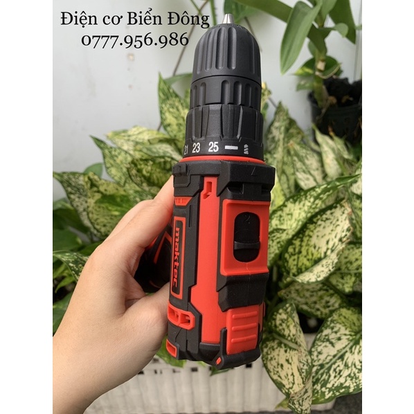 Bộ 3 phụ kiện máy khoan pin MAKTEC 12V khoan sắt gỗ tôn bắt vít