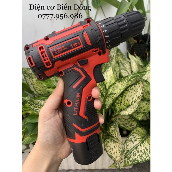 Bộ 3 phụ kiện máy khoan pin MAKTEC 12V khoan sắt gỗ tôn bắt vít