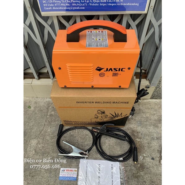 Máy Hàn điện tử JASIC 212A chuyên dùng hàn sắt, tôn, inox gia đình Tặng bó 20 que