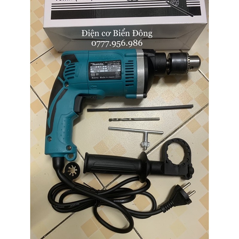 MÁY KHOAN BÊ TÔNG 13 LY MAKITA NEW khoan sắt, tường, gỗ, tôn, bắn vít. Tặng mũi khoan 35k