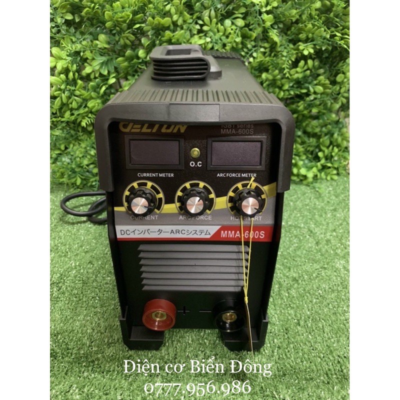 Máy Hàn điện tử DELTON MMA-500S  INVETER công nghệ Nhật Bản Tặng Bó 20 que Hàn que chấm boong 4 ly 