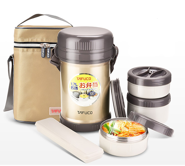Hộp cơm giữ nhiệt 4 ngăn 2.5L Tafuco T2510