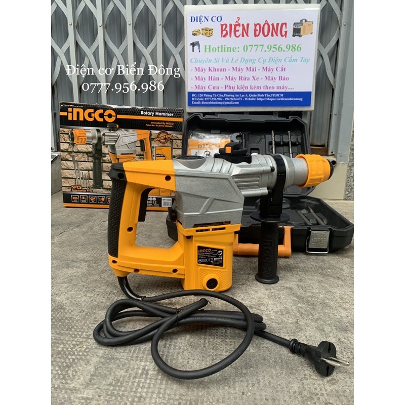 MÁY KHOAN ĐỤC BÊTÔNG đa chức năng INGCO 1050W 28mm RH10508