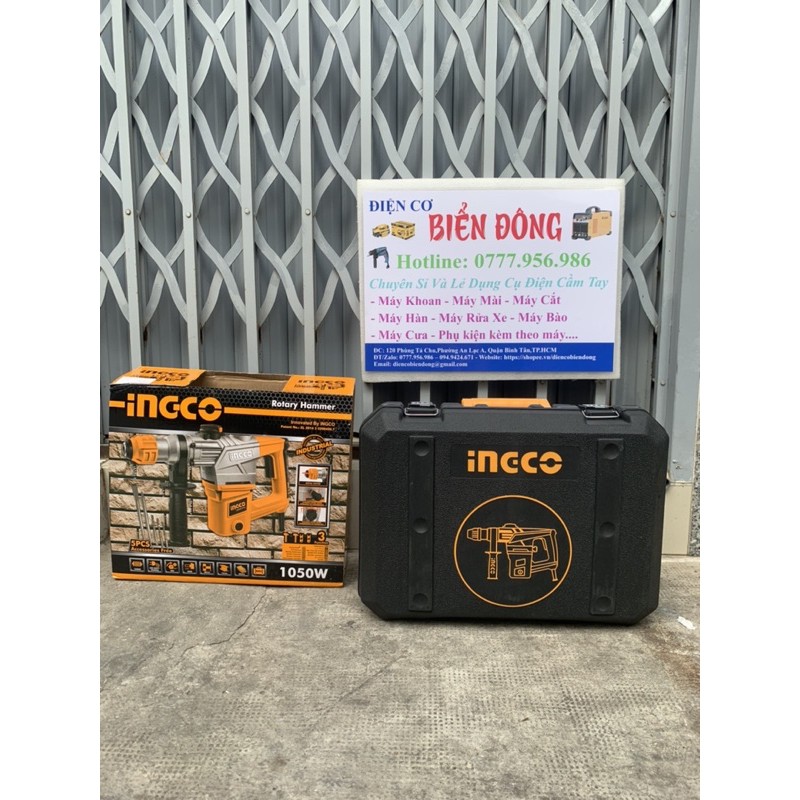 MÁY KHOAN ĐỤC BÊTÔNG đa chức năng INGCO 1050W 28mm RH10508