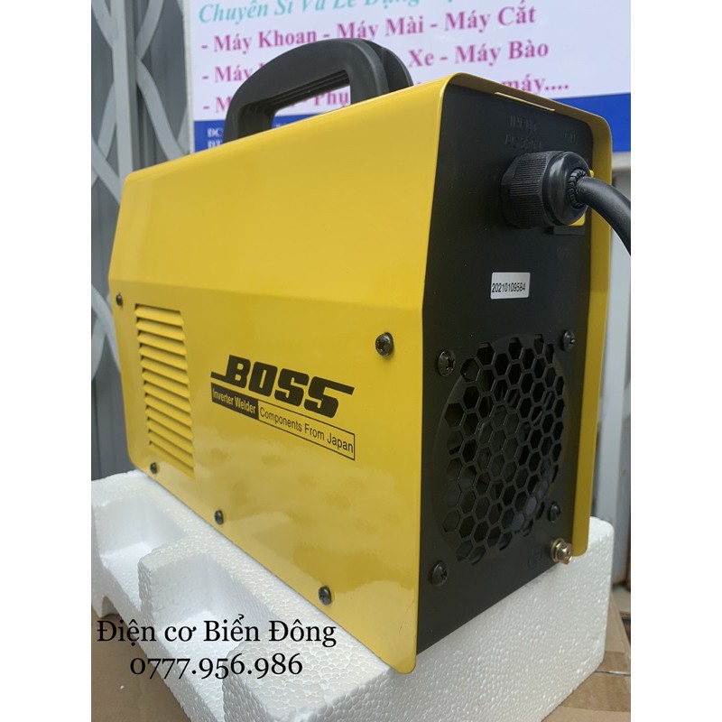 Máy hàn điện tử Tặng Bó 20 que Máy Hàn điện tử BOSS ZX7-200G INVERTER model mới cao cấp