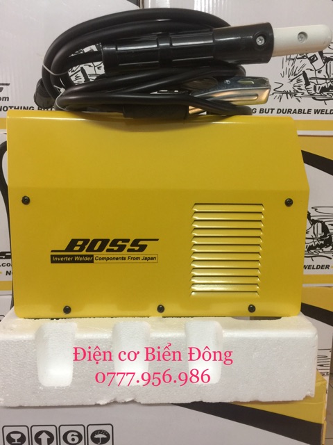Tặng Bó 20 que Máy hàn điện tử BOSS MALAYSIA chuyên dùng hàn sắt tôn gia đình