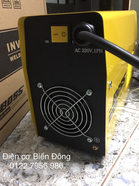 Máy hàn điện tử Tặng bó 20 que hàn Máy Hàn điện tử Boss ZX7-200G INVERTER model new cao cấp