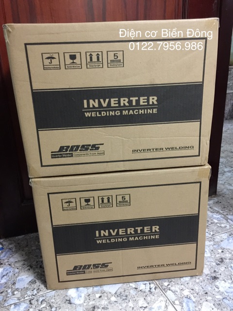 Máy hàn điện tử Tặng bó 20 que hàn Máy Hàn điện tử Boss ZX7-200G INVERTER model new cao cấp